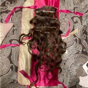 Real hair extensions